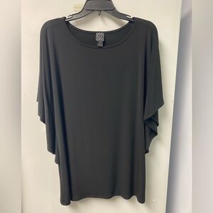 Clara Sun Woo Black Tunic Top